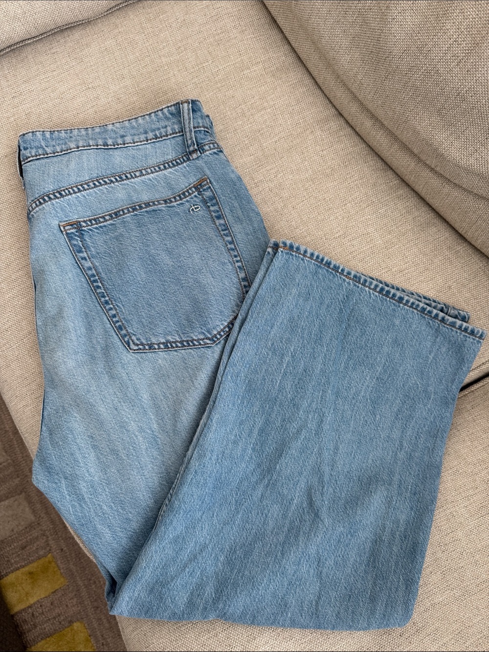 Rag and Bone Lori Mid-Rise Crop